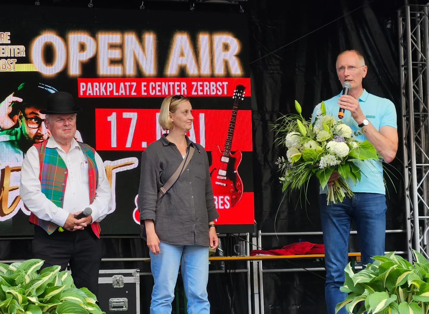 Andreas Dittmann beim Spargelfest 2025