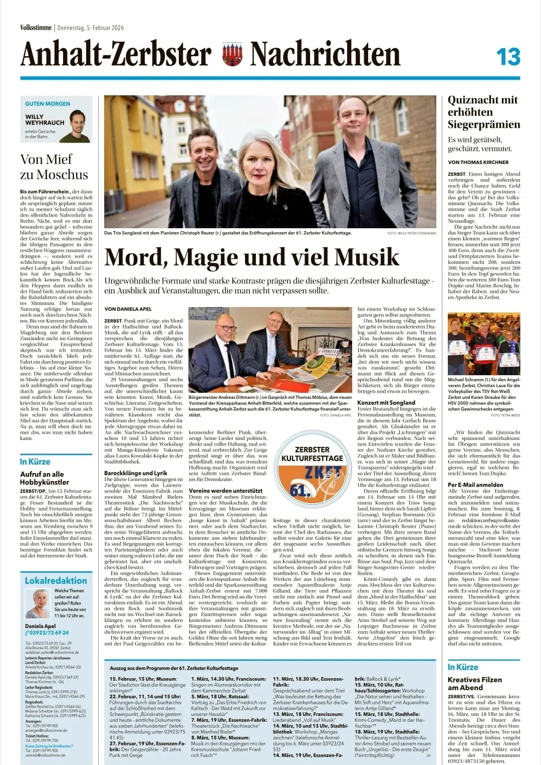 Zeitungsartikel