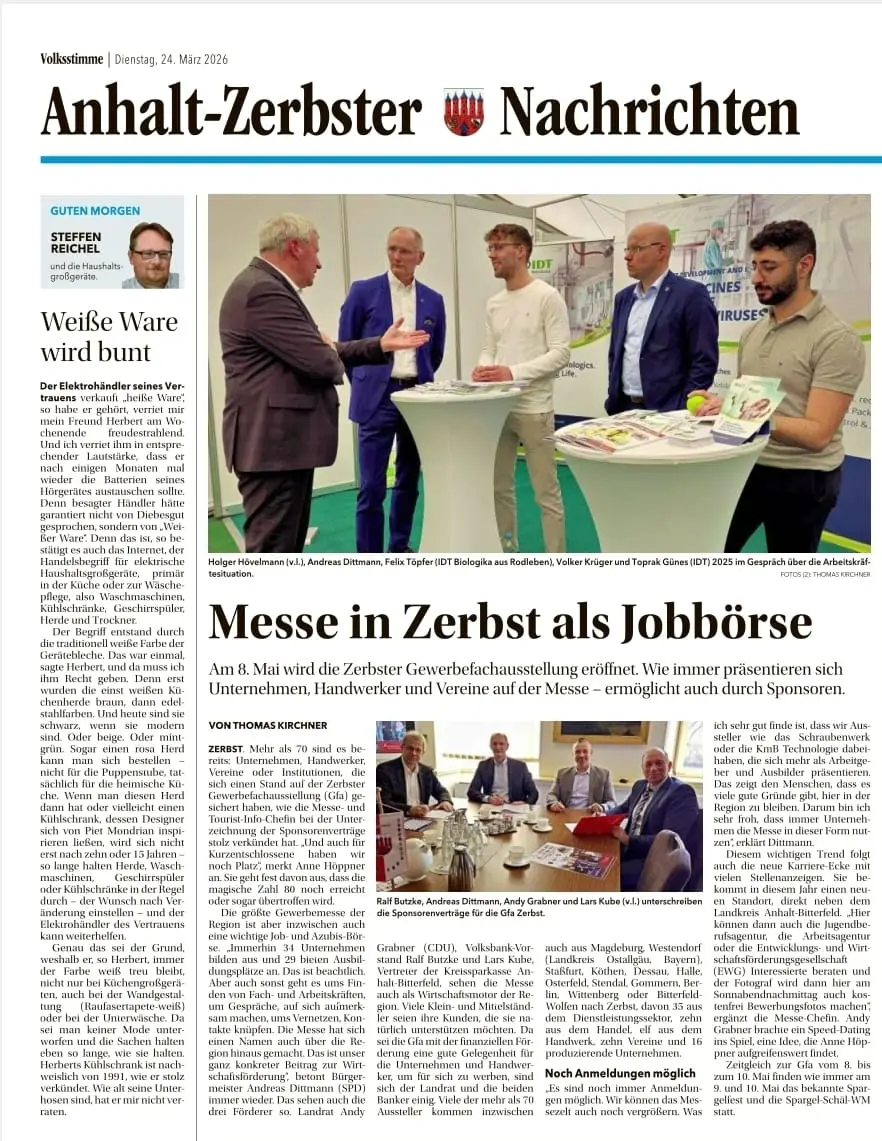 Zeitungsartikel
